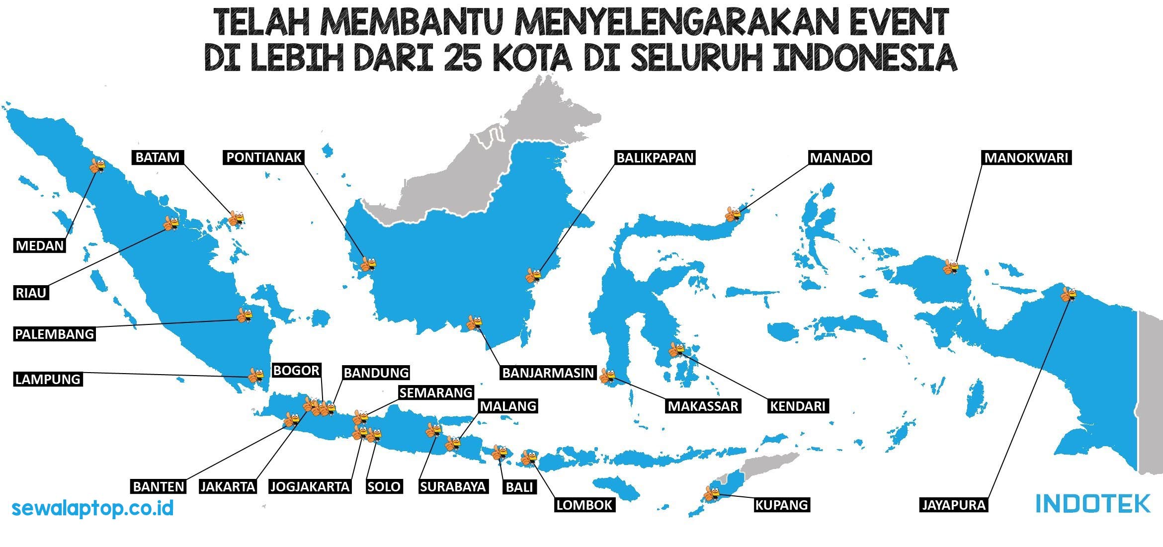 Peta Harga Sewa Laptop Jakarta Termurah