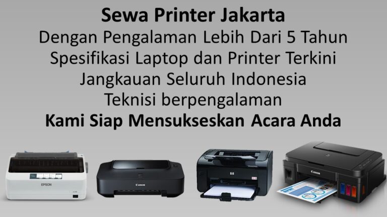 Banner Sewa Printer Jakarta